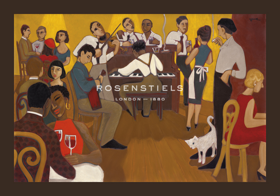 Marsha Hammel Hand Numbered Limited Edition Print on Paper :"Cafe du Monde"