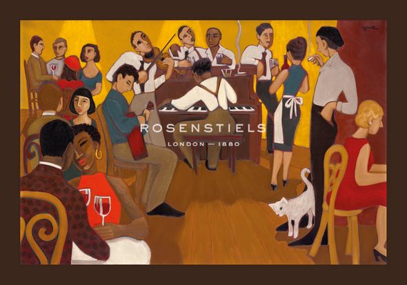 Marsha Hammel Hand Numbered Limited Edition Print on Paper :"Cafe du Monde"