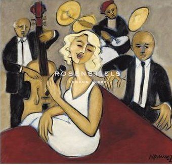 Marsha Hammel Hand Numbered Limited Edition Print on Paper :"Jazz Ensemble"