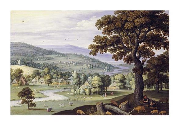 Marten Ryckaert Fine Art Open Edition Gicl&eacute;e:"A River Valley"