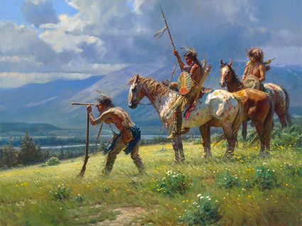MARTIN GRELLE 20X30 Secondary Market Art: "DUST IN DISTANCE GCNV"