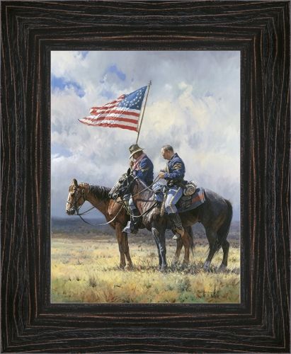 Martin Grelle 21 x 17 Canvas Giclee Art:"Tribute"