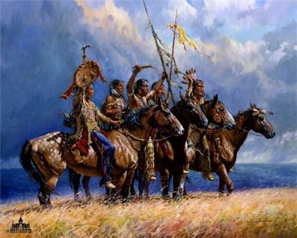 MARTIN GRELLE 23X29 Secondary Market Art: "GATHERING STORM AP"