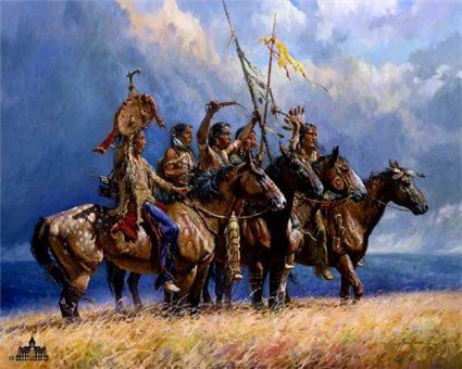 MARTIN GRELLE 23X29 Secondary Market Art: "GATHERING STORM AP"