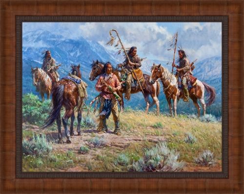 Martin Grelle 40 x 50 Canvas Giclee Art::"Distant Signals"