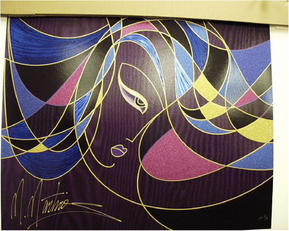 Martin Martiros Artist Signed Limited Edition Serigraph on paper:"Anticipation"