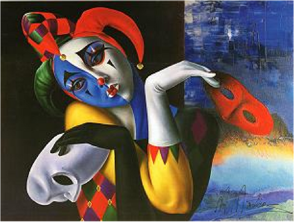 Martin Martiros Artist Signed Limited Edition Serigraph on paper:"Contemplation"