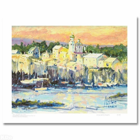 Marty Childers Limited Edition Serigraph Print: "Evening Light Santa Margarita" Marty Childers Limited Edition Serigraph Print: "Evening Light Santa Margarita"