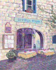 Marty Tobias Hand Signed and Numbered Limited Edition Giclee: "Soleil De Province"