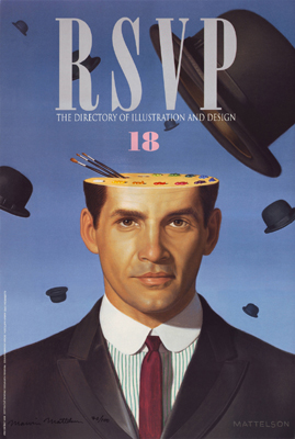 Marvin Mattelson Limited Edition Signed Ed. 100:"RSVP Directory 18, 1992"