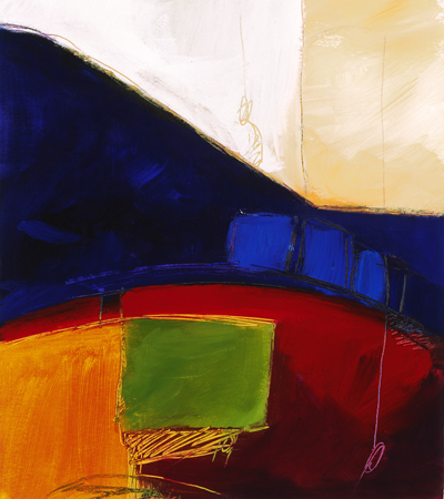 Mary Beth Thorngren Handsigned and Numbered Limited Edition Giclee on Paper: "Transitions I"