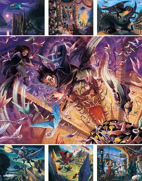 Mary GrandPre Limited Edition Art: Harry Potter Portfolio Matched Set