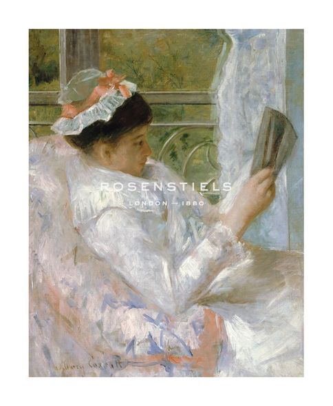 Mary Stevenson Cassatt Hand Numbered Limited Edition Print on Paper :"The Reader (Lydia Cassatt)"