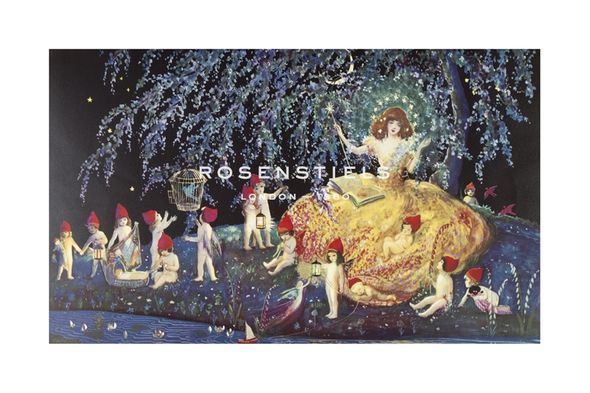 Marygold Hand Numbered Limited Edition Print on Paper :"Little Night Caps"