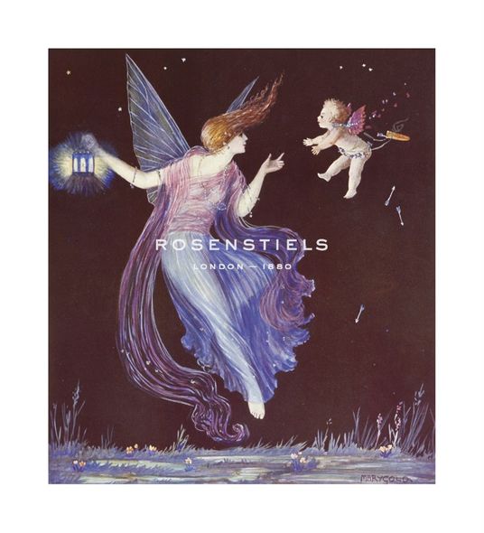 Marygold Hand Numbered Limited Edition Print on Paper :"Will-O'-the Wisp"