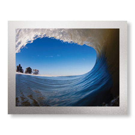 Matt Lusk Limited Edition Ready to Hang Giclee on Brushed Aluminum: "Barrel"