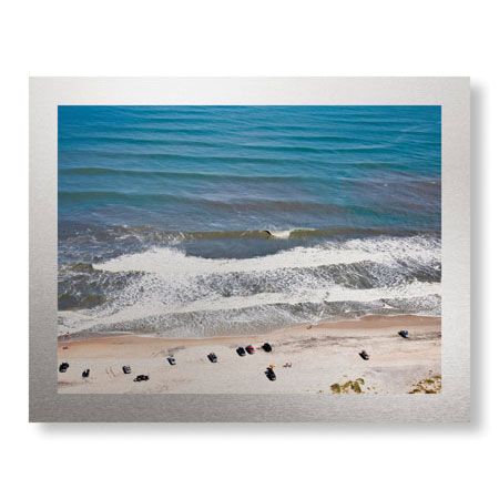 Matt Lusk Limited Edition Ready to Hang Giclee on Brushed Aluminum: "Hurricane Earl"