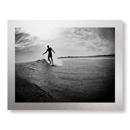 Matt Lusk Limited Edition Ready to Hang Giclee on Brushed Aluminum: "Longboard"