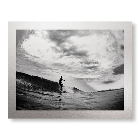Matt Lusk Limited Edition Ready to Hang Giclee on Brushed Aluminum: "Longboard II"