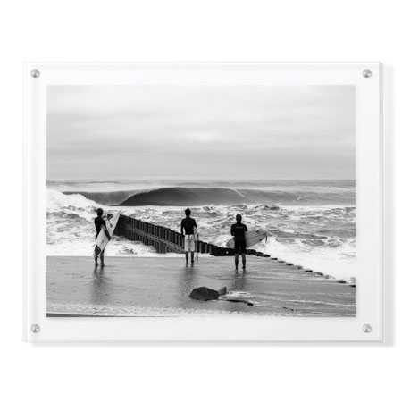 Matt Lusk Limited Edition Ready to Hang Giclee on Clear Acrylic: "Lineup Lighthouse"