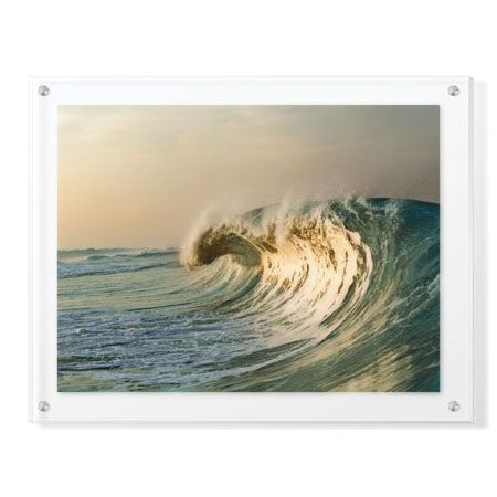 Matt Lusk Limited Edition Ready to Hang Giclee on Clear Acrylic: "Outerbanks"