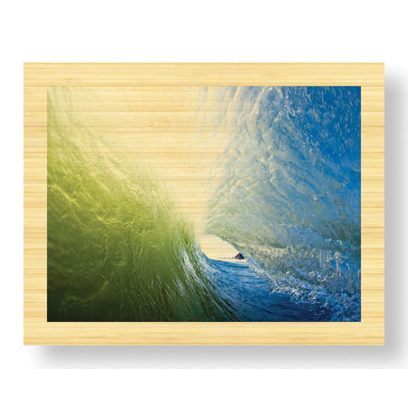 Matt Lusk Limited Edition Ready to Hang Giclee on Sustainable Bamboo: "Greenroom"