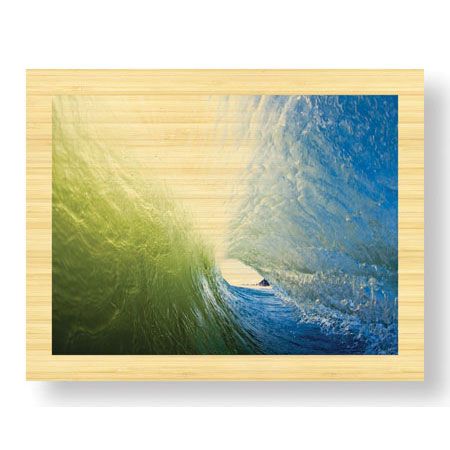 Matt Lusk Limited Edition Ready to Hang Giclee on Sustainable Bamboo: "Greenroom"