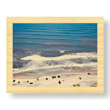 Matt Lusk Limited Edition Ready to Hang Giclee on Sustainable Bamboo: "Hurricane Earl"