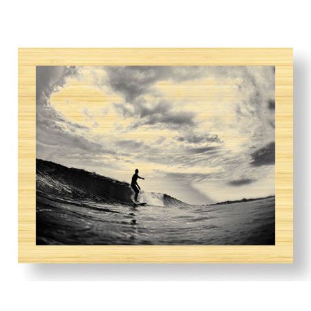 Matt Lusk Limited Edition Ready to Hang Giclee on Sustainable Bamboo: "Longboard II"