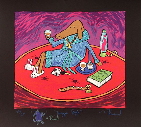 Matt Rinard Hand Signed and Numbered Limited Edition Print:"Doggie Style"