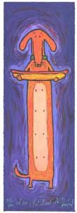 Matt Rinard Hand Signed and Numbered Limited Edition Print:"I Am What I Eat "