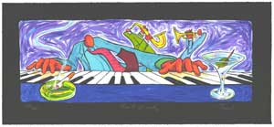 Matt Rinard Hand Signed and Numbered Limited Edition Print:"Three to Get Ready "
