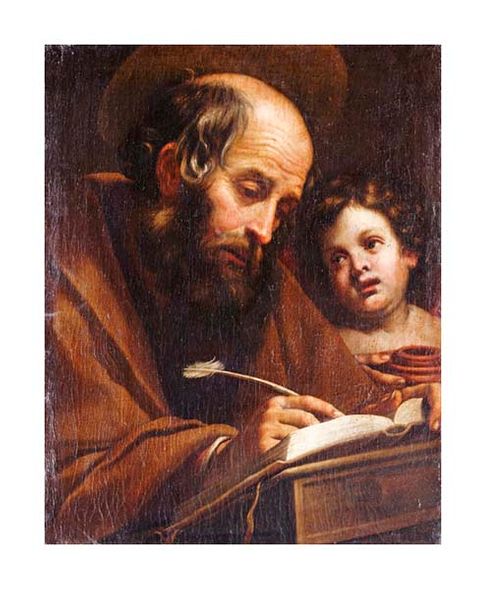 Matteo Rosselli Fine Art Open Edition Gicl&eacute;e:"Saint Matthew"