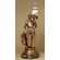 Maurice Favre Handcrafted Solid Bronze Sculpture:"Knight in Armor, with Banner Left"