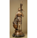Maurice Favre Handcrafted Solid Bronze Sculpture:"Knight in Armor, with Banner Right"