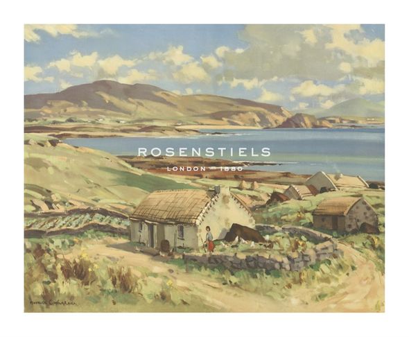 Maurice Wilks Hand Numbered Limited Edition Print on Paper :"Donegal Bay"