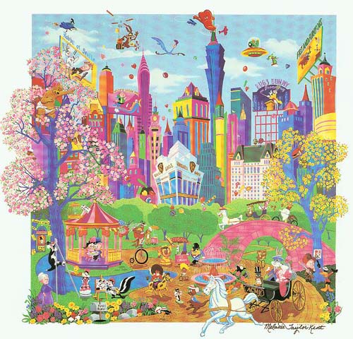 Melanie Taylor Kent Limited Edition Serigraph on Paper Remarqued