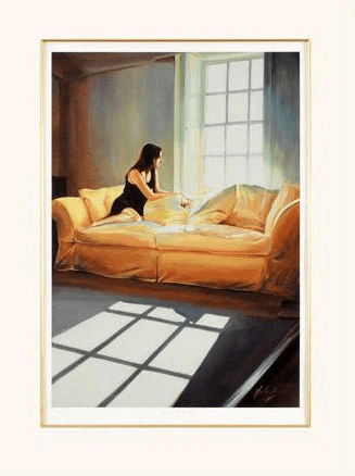 Melissa Mailer-Yates Artist Proof Edition Giclée on Hahnemuhle Paper: "Secret Place Collection III"