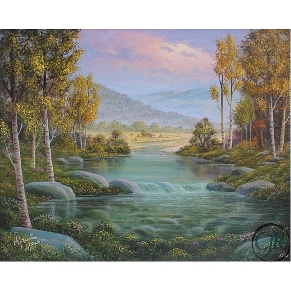 Meyer Giclee on Canvas; Hand Signed by the Artist: "Aspen in the Fall"