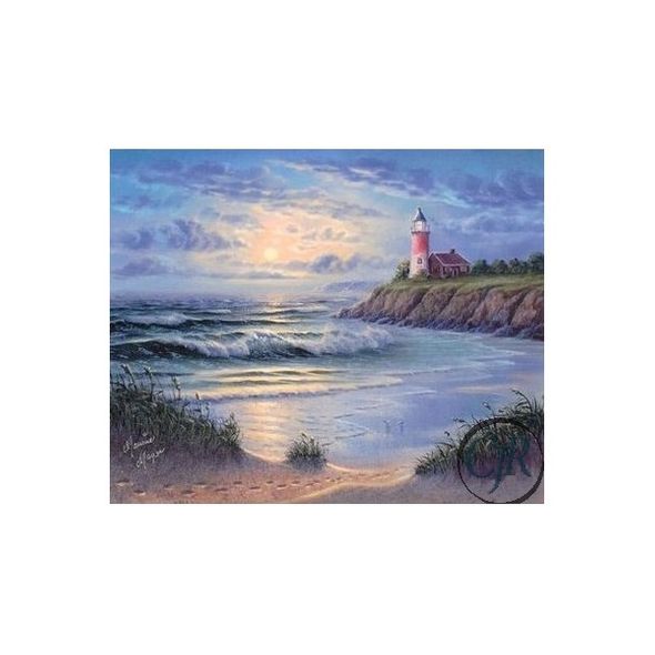 Meyer Giclee on Canvas; Hand Signed by the Artist: "The Old Light House"