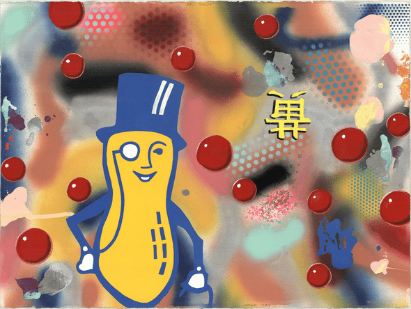 Michael Clark Rare Vintage Artist Signed Mixed Media: "From the Land of the Rising Sun"