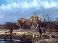 Michael Coleman Handsigned & Numbered Giclee Limited Edition Print:"On The Nunga River"