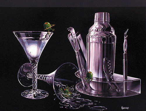 MICHAEL GODARD 28X35 Secondary Market Art: "THREE AMIGOS GCNV"