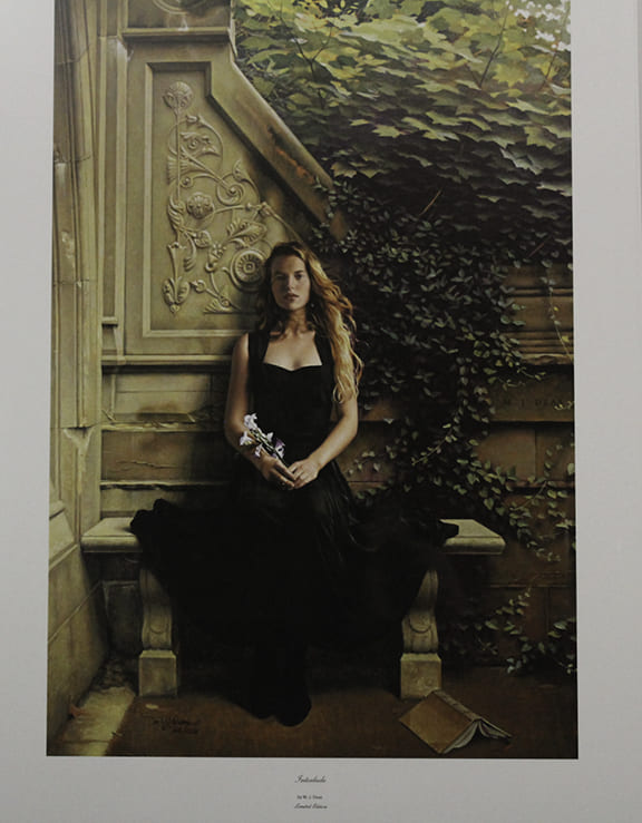 MICHAEL J DEAS  Secondary Market Art: "INTERLUDE"
