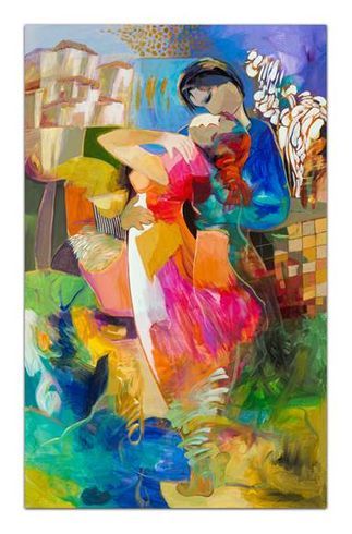 Hessam Abrishami 48x30 Archival Print on Canvas:"After Solitude"