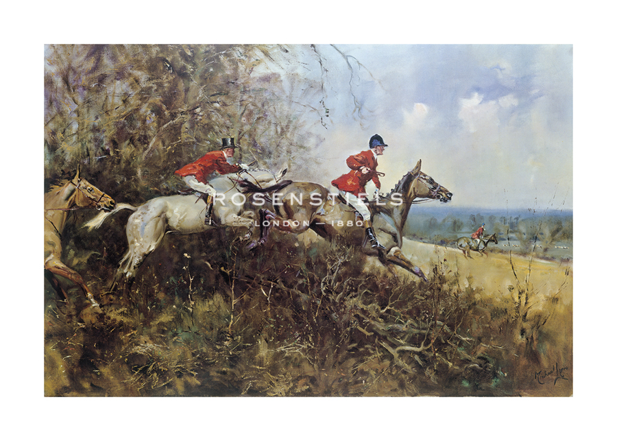 Michael Lyne Hand Numbered Limited Edition Print on Paper :"Away"
