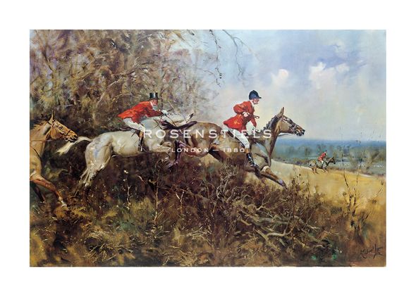 Michael Lyne Hand Numbered Limited Edition Print on Paper :"Away"