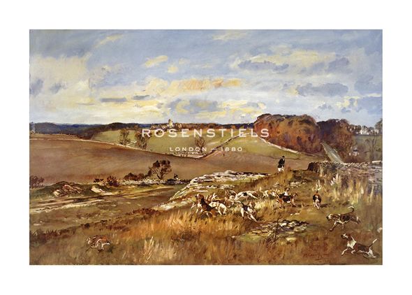 Michael Lyne Hand Numbered Limited Edition Print on Paper :"R A C Beagles"