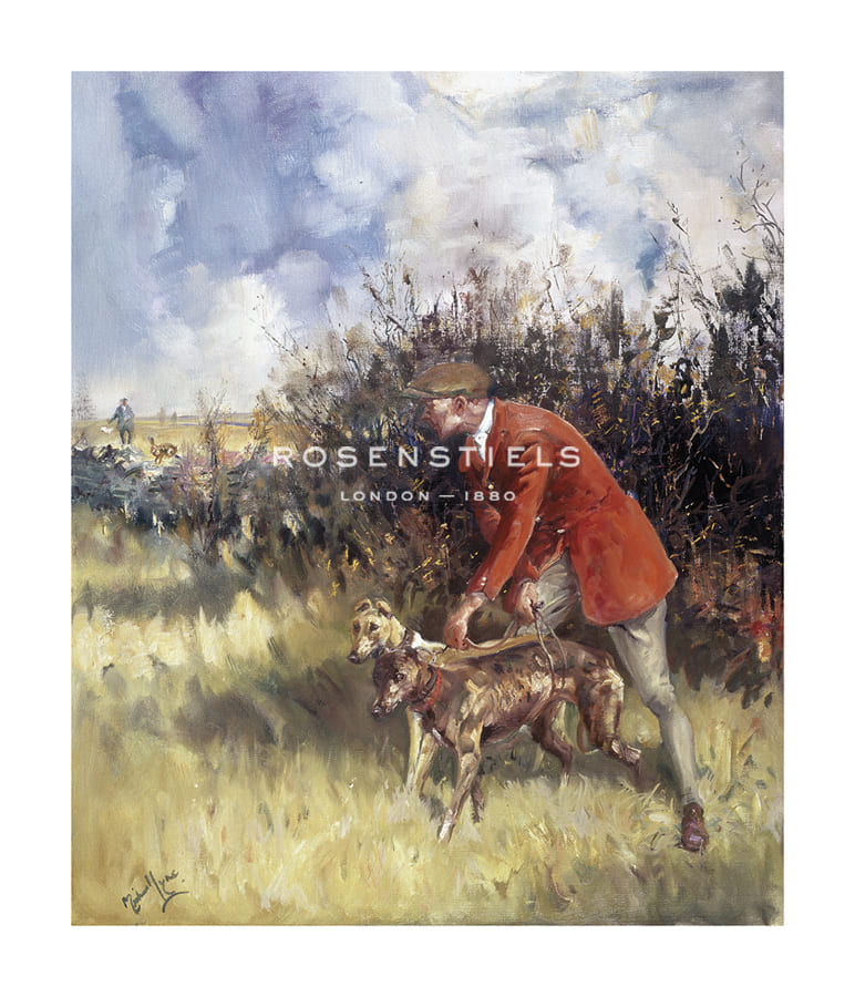 Michael Lyne Hand Numbered Limited Edition Print on Paper :"The Slipper"