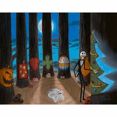 Michael Provenza Disney Limited Edition Gallery Wrap Canvas Giclee:"Tree for all Seasons"